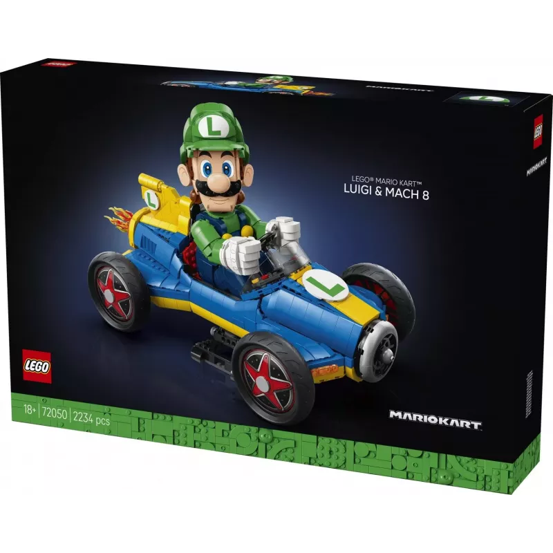 LEGO Super Mario 72050 Mario Kart - Luigi ja Mach 8 (2234 osa)