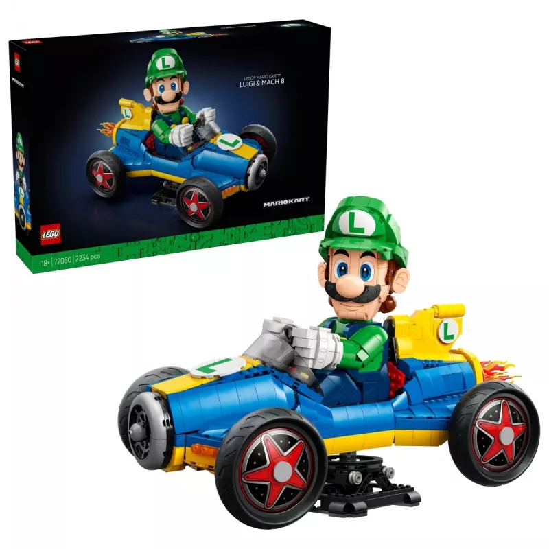 LEGO Super Mario 72050 Mario Kart - Luigi ja Mach 8 (2234 osa)