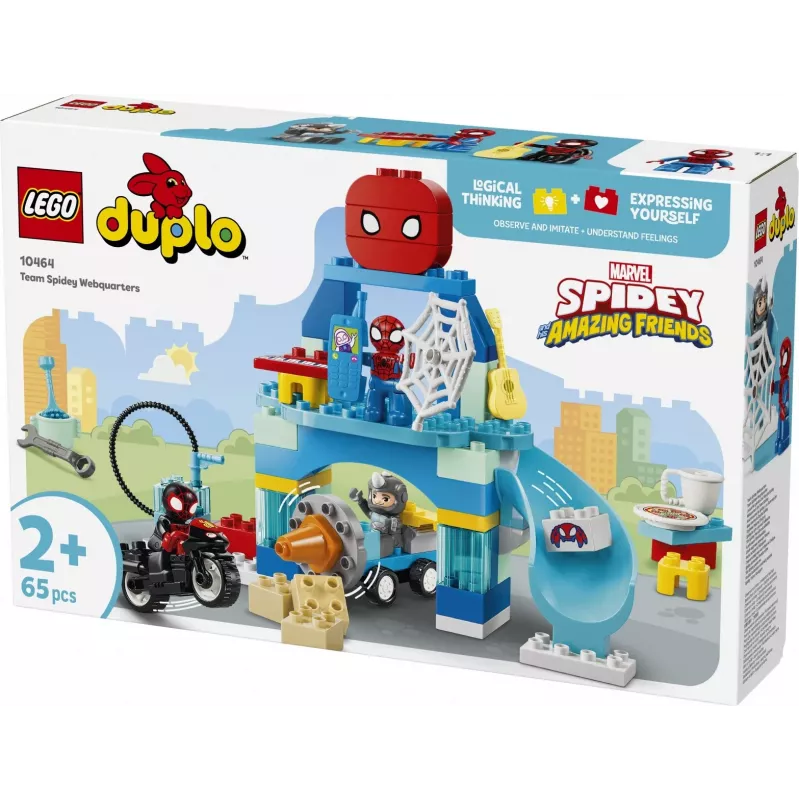 LEGO DUPLO Marvel 10464 Tiim Spidey peidupaik (65 osa)