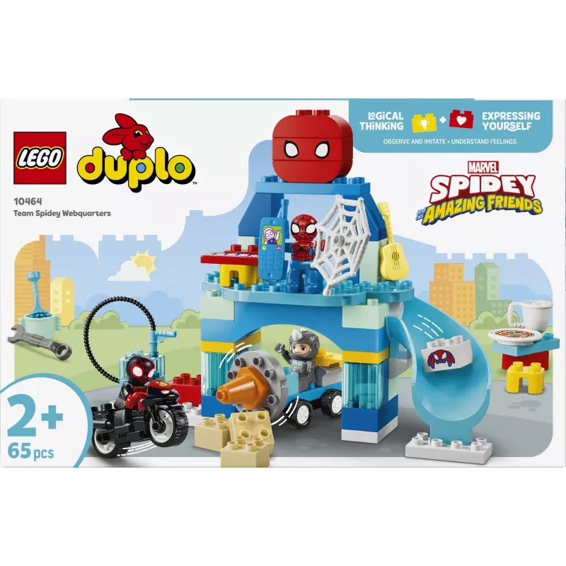 LEGO DUPLO Marvel 10464 Tiim Spidey peidupaik (65 osa)