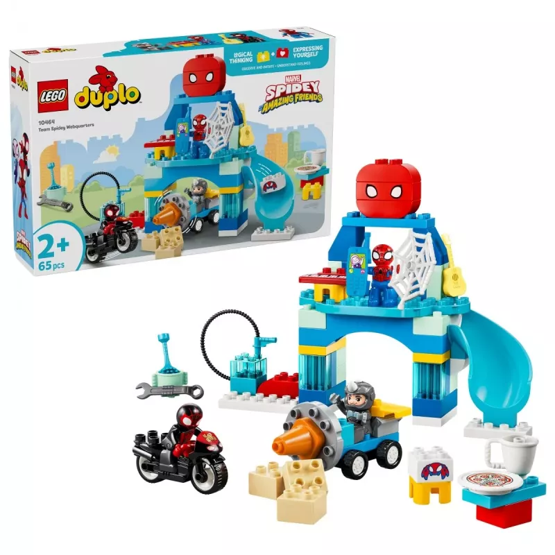 LEGO DUPLO Marvel 10464 Tiim Spidey peidupaik (65 osa)