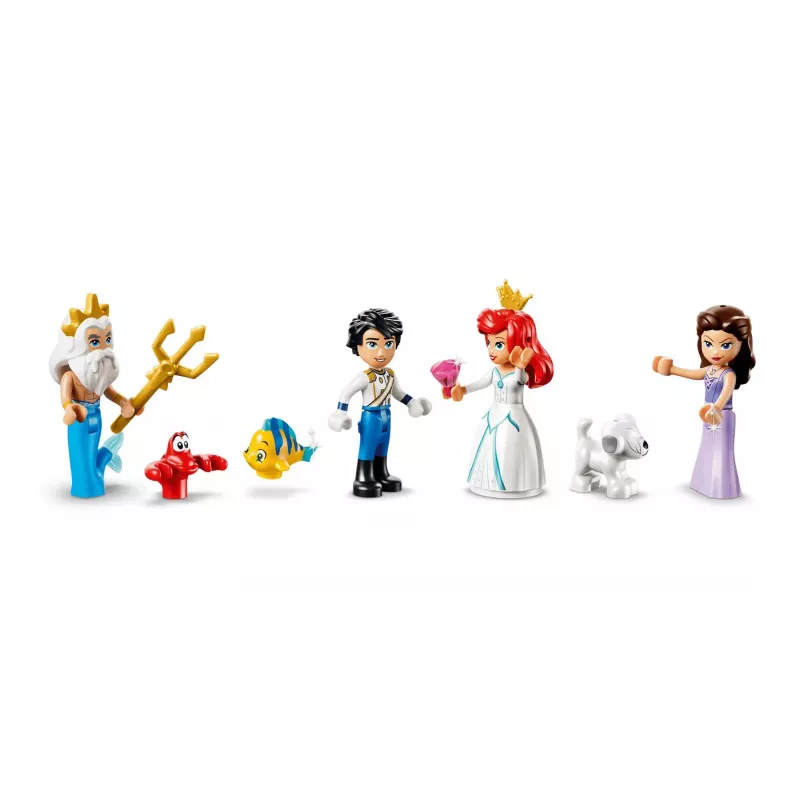 LEGO Disney 43299 Arieli kuninglik pulmapaat (519 osa)