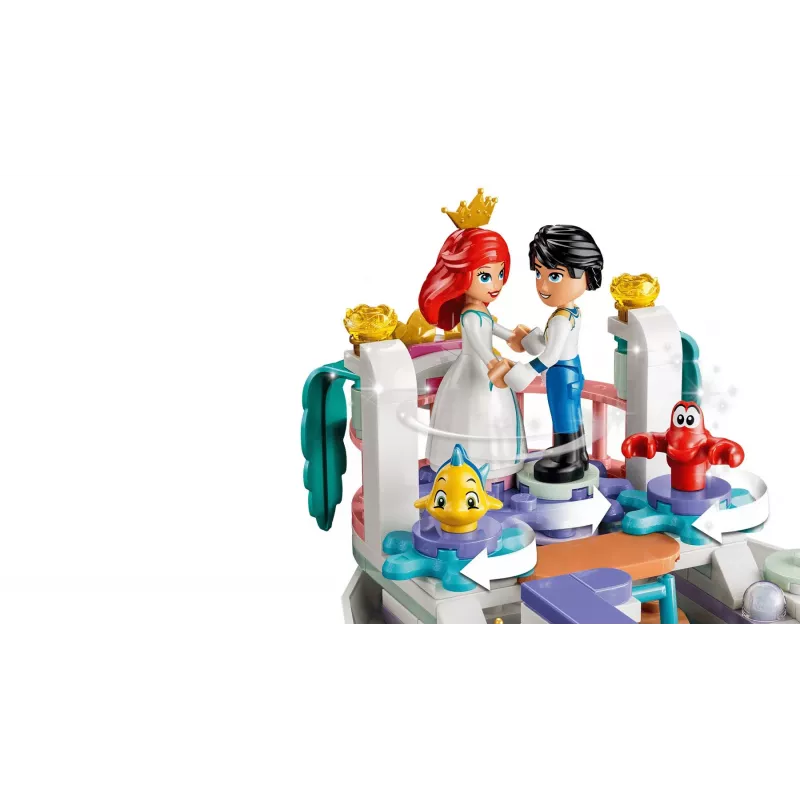 LEGO Disney 43299 Arieli kuninglik pulmapaat (519 osa)