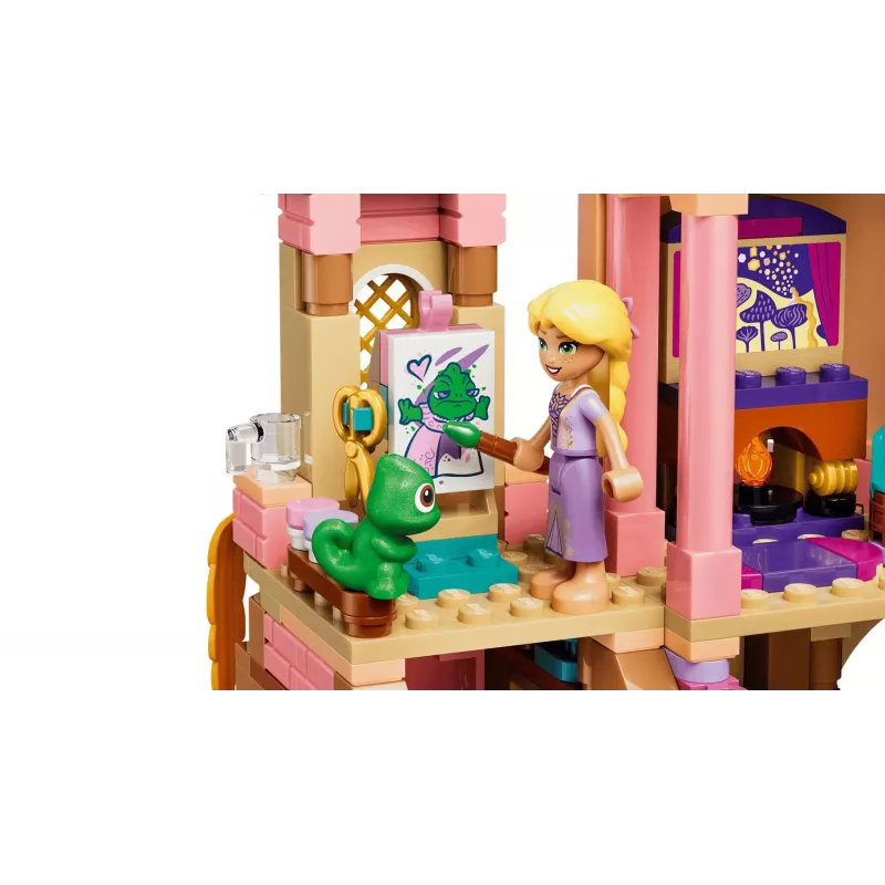 LEGO Disney 43297 Rapuntsli loss (676 osa)