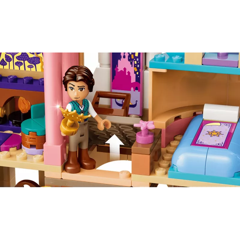 LEGO Disney 43297 Rapuntsli loss (676 osa)