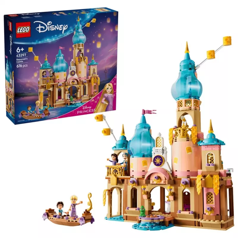 LEGO Disney 43297 Rapuntsli loss (676 osa)