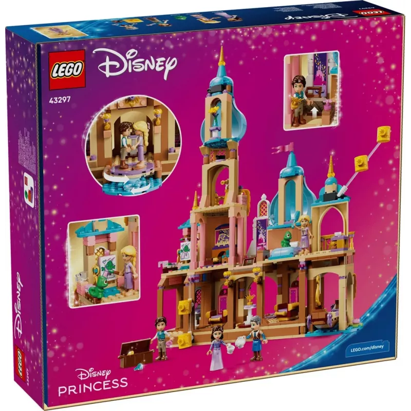 LEGO Disney 43297 Rapuntsli loss (676 osa)