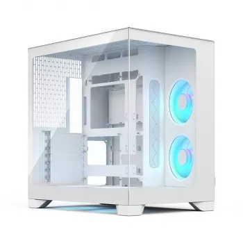 Fractal Design Pop 2 Vision White RGB ATX Mid-Tower korpus (karastatud klaas)