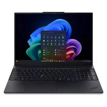 Lenovo ThinkPad E16 Gen 4 16 inch WUXGA ärisülearvuti Intel Core Ultra 5 325 16GB DDR5 512GB SSD Intel Graphics Windows 11 Pro Must (QWERTZ)