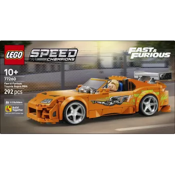 LEGO Speed Champions 77260 The Fast and The Furious Toyota Supra MK4 (292 tk)