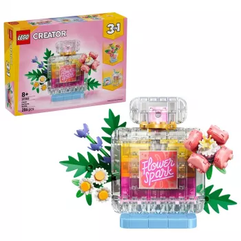 LEGO Creator 3-in-1 31383 Lillekaunistusega parfüümipudel (286 tk)