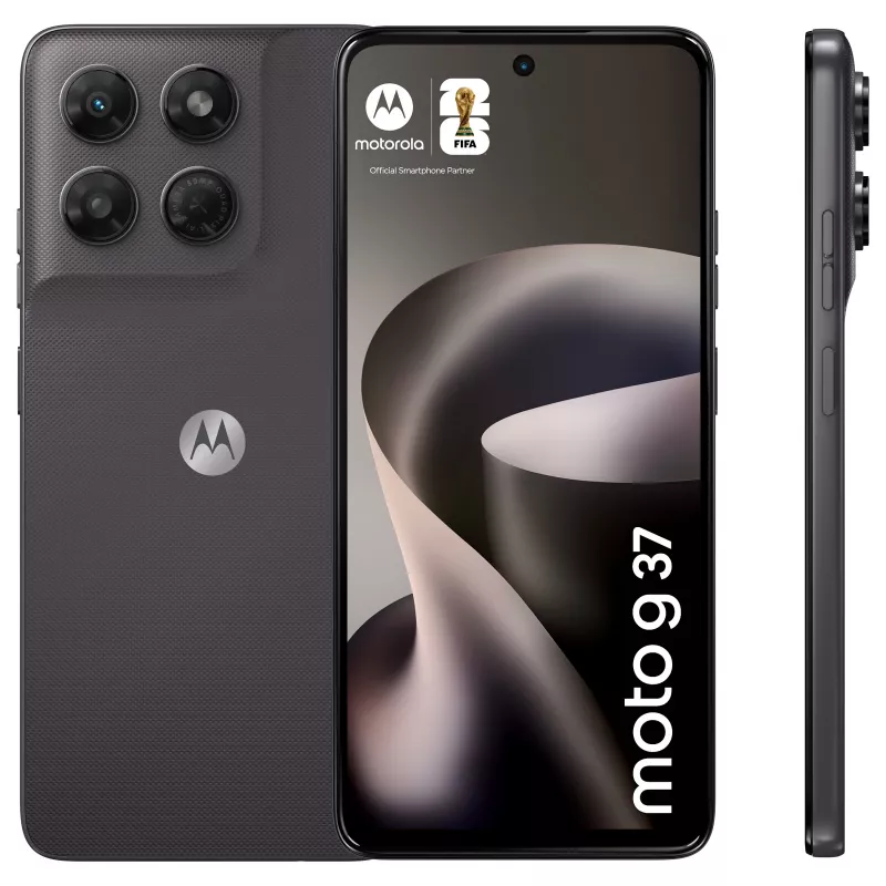 Motorola Moto G37 Nutitelefon - 6.67 inch Full HD+ 120Hz LCD - MediaTek Dimensity 6300 - 4 GB RAM - 128 GB Salvestusruumi - 50 MP Kaamera - 5200 mAh - 5G - Android 16 - IP64 - Pantone Impenetrable