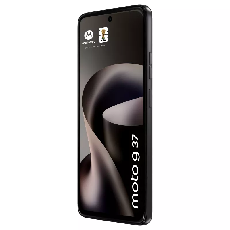 Motorola Moto G37 Nutitelefon - 6.67 inch Full HD+ 120Hz LCD - MediaTek Dimensity 6300 - 4 GB RAM - 128 GB Salvestusruumi - 50 MP Kaamera - 5200 mAh - 5G - Android 16 - IP64 - Pantone Impenetrable
