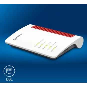 AVM FRITZ!Box 7630 Wi-Fi 7 DSL-ruuter, kaheribaline, kuni 3600 Mbit/s, 2.5 GbE WAN, DECT