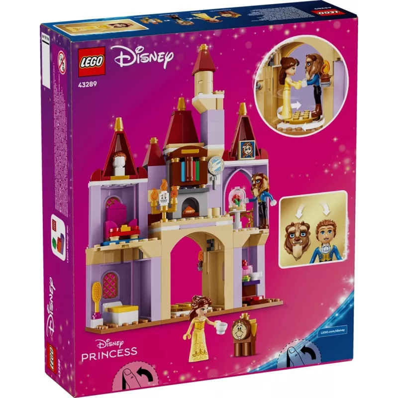 LEGO Disney 43289 Belle & the Beast's Enchanted Castle (254 tükki, vanus 5+)