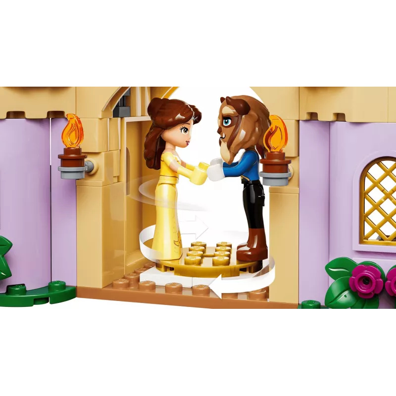 LEGO Disney 43289 Belle & the Beast's Enchanted Castle (254 tükki, vanus 5+)