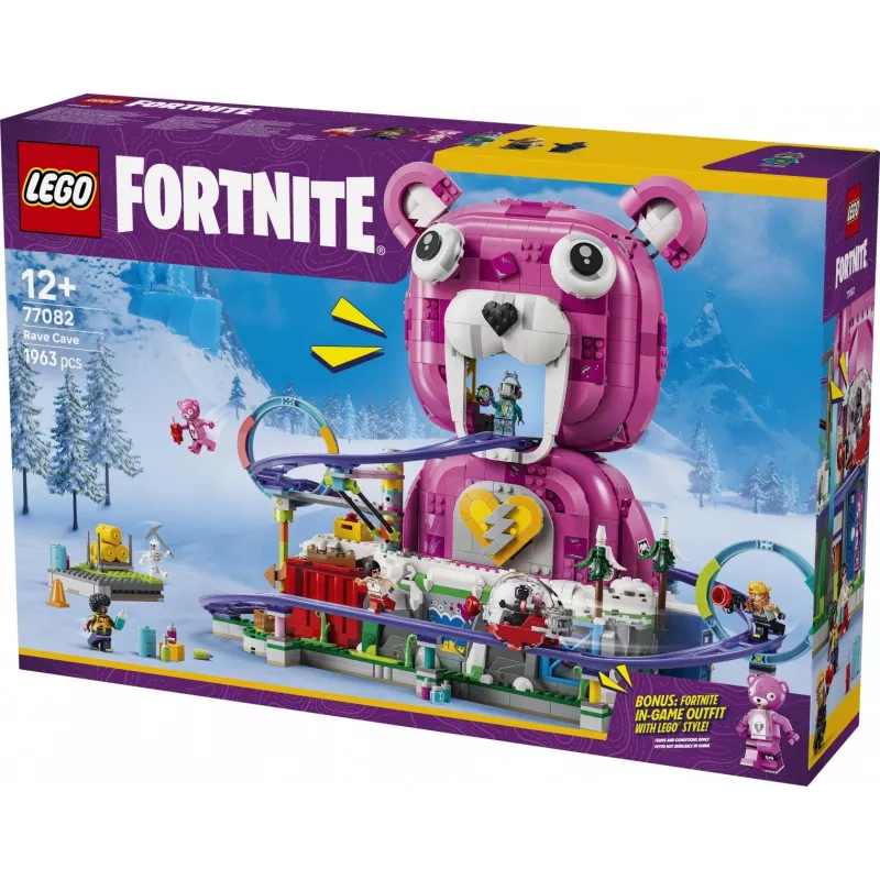 LEGO Fortnite 77082 Rave Cave (1963 tükki, vanus 12+)