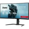 iiyama G-Master GCB3484WQSU-B2 Red Eagle 86.4 cm (34 inch) 3440 x 1440 pikslit UWQHD VA Kumer mängumonitor 200Hz 0.6ms FreeSync Premium HDMI DisplayPort USB Hub Kõlarid Must