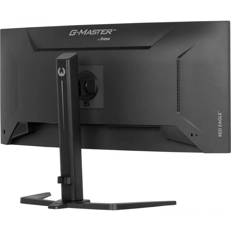 iiyama G-Master GCB3484WQSU-B2 Red Eagle 86.4 cm (34 inch) 3440 x 1440 pikslit UWQHD VA Kumer mängumonitor 200Hz 0.6ms FreeSync Premium HDMI DisplayPort USB Hub Kõlarid Must