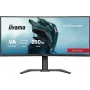 iiyama G-Master GCB3484WQSU-B2 Red Eagle 86.4 cm (34 inch) 3440 x 1440 pikslit UWQHD VA Kumer mängumonitor 200Hz 0.6ms FreeSync Premium HDMI DisplayPort USB Hub Kõlarid Must