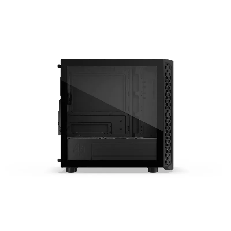 PC korpus Endorfy Signum M30 ARGB — Micro Tower mATX, esipaneel võrk, 3x 120 mm ARGB ventilaatorit, karastatud klaas, USB-C 20 Gb/s