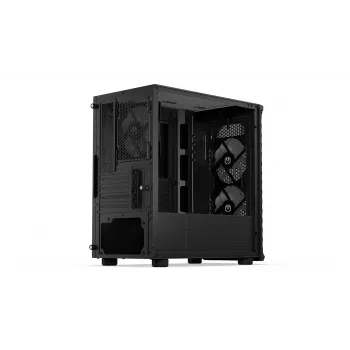 PC korpus Endorfy Signum M30 ARGB — Micro Tower mATX, esipaneel võrk, 3x 120 mm ARGB ventilaatorit, karastatud klaas, USB-C 20 Gb/s