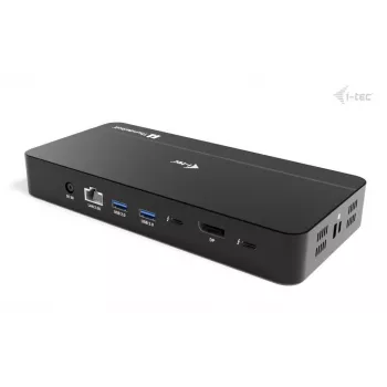i-tec TB5 Triple Display Docking Station, 2x Thunderbolt 5, DP 2.1, 6x USB, M.2 NVMe pesa, 2.5G LAN, SD/microSD, Audio, PD 140W