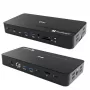 i-tec TB5 Triple Display Docking Station, 2x Thunderbolt 5, DP 2.1, 6x USB, M.2 NVMe pesa, 2.5G LAN, SD/microSD, Audio, PD 140W