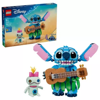 LEGO Disney 43296 Stitch & Scrump ehituskomplekt (713 tükki)