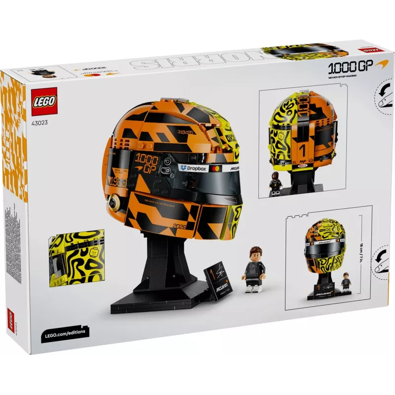 LEGO Editions McLaren Mastercard F1 Team Lando Norris Kiiver 43023