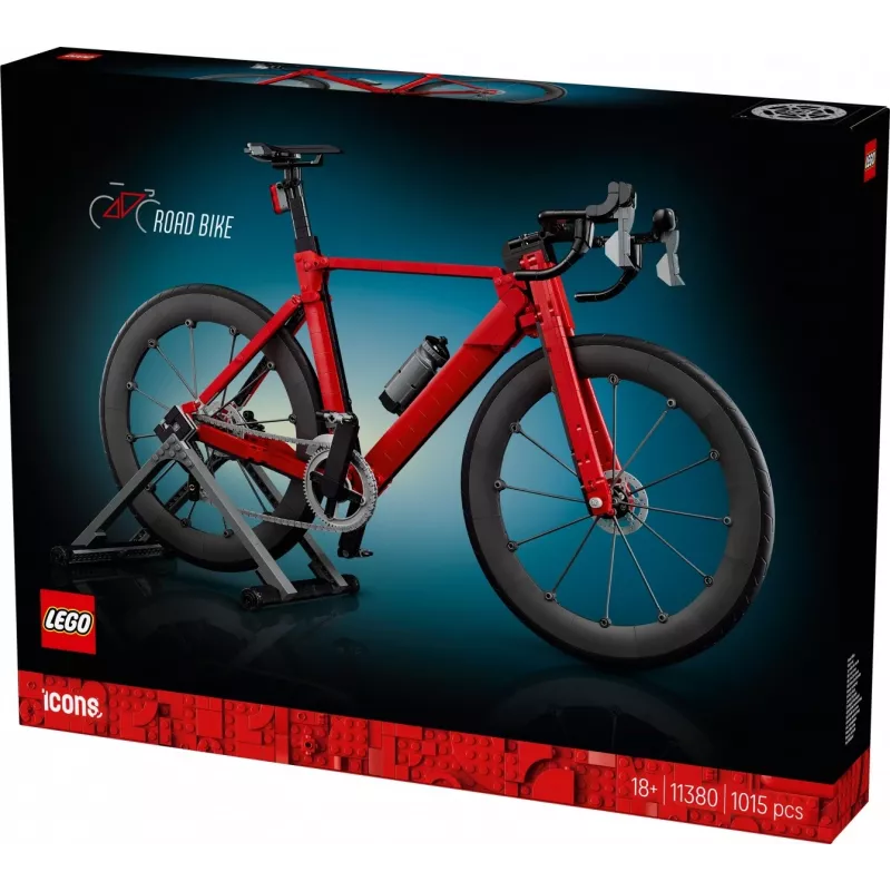 LEGO Icons 11380 Maanteeratta ehituskomplekt, 1015 tükki, vanusele 18+