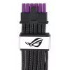 ASUS ROG Equalizer 12V-2x6 PCIe 5.1 / ATX 3.1 GPU toitekaabel, 0,75 m, 16 AWG, must (90YE00BN-B0QA00)