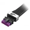 ASUS ROG Equalizer 12V-2x6 PCIe 5.1 / ATX 3.1 GPU toitekaabel, 0,75 m, 16 AWG, must (90YE00BN-B0QA00)