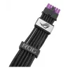 ASUS ROG Equalizer 12V-2x6 PCIe 5.1 / ATX 3.1 GPU toitekaabel, 0,75 m, 16 AWG, must (90YE00BN-B0QA00)