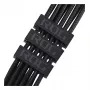 ASUS ROG Equalizer 12V-2x6 PCIe 5.1 / ATX 3.1 GPU toitekaabel, 0,75 m, 16 AWG, must (90YE00BN-B0QA00)