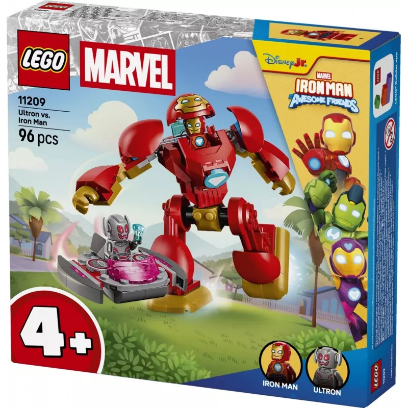 LEGO Marvel 11209 Ultron vs. Iron Man (96 tk)