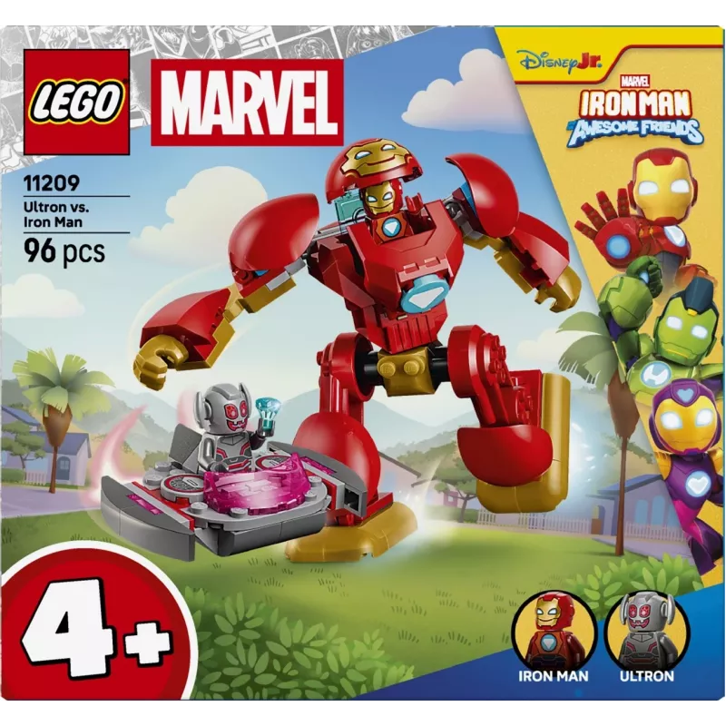 LEGO Marvel 11209 Ultron vs. Iron Man (96 tk)