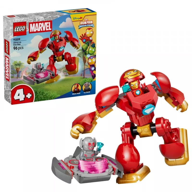 LEGO Marvel 11209 Ultron vs. Iron Man (96 tk)
