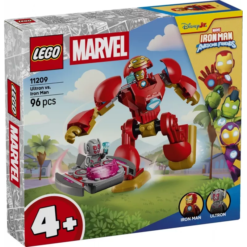LEGO Marvel 11209 Ultron vs. Iron Man (96 tk)