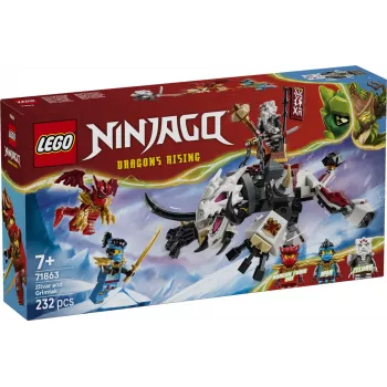 LEGO NINJAGO Zilvar ja Grimtak lohekoletis 71863
