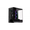 ENDORFY Fishtank 6000 Corona Mid-Tower PC korpus - must, kahe karastatud klaasiga, 4x ARGB ventilaatorit, USB-C, E-ATX
