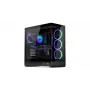 ENDORFY Fishtank 6000 Corona Mid-Tower PC korpus - must, kahe karastatud klaasiga, 4x ARGB ventilaatorit, USB-C, E-ATX