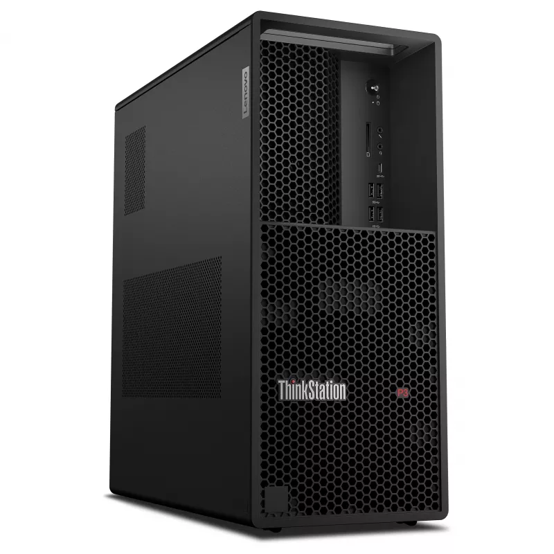 Lenovo ThinkStation P3 Tower Gen 2 Workstation Intel Core Ultra 7 265K, 32GB DDR5, 512GB SSD, NVIDIA RTX PRO 2000 Blackwell 16GB, Windows 11 Pro, Must (30HT00BWGE)
