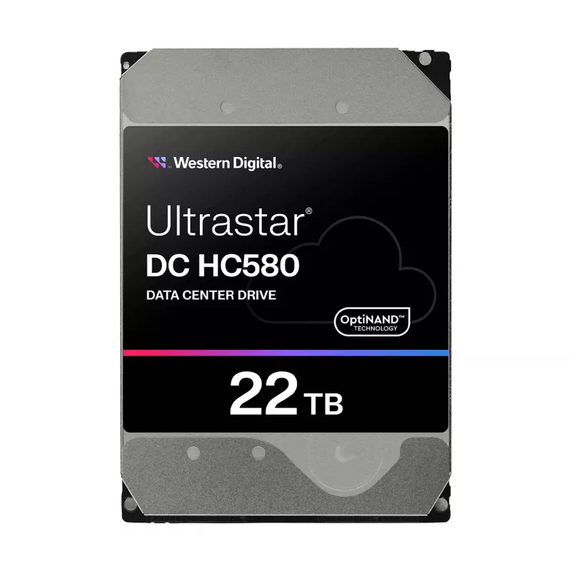 Western Digital Ultrastar DC HC580 WUH722422ALE6L1 sisemine kõvaketas 22 TB 7200 RPM 512 MB 3.5 tolli SATA III SED