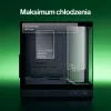ENDORFY Fishtank 6000 Flex Mid-Tower PC Case - Must, kahekordne karastatud klaas, USB-C, E-ATX, Back-Connect valmis (ilma ventilaatoriteta)
