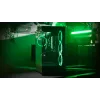 ENDORFY Fishtank 6000 Flex Mid-Tower PC Case - Must, kahekordne karastatud klaas, USB-C, E-ATX, Back-Connect valmis (ilma ventilaatoriteta)
