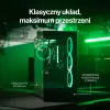 ENDORFY Fishtank 6000 Flex Mid-Tower PC Case - Must, kahekordne karastatud klaas, USB-C, E-ATX, Back-Connect valmis (ilma ventilaatoriteta)