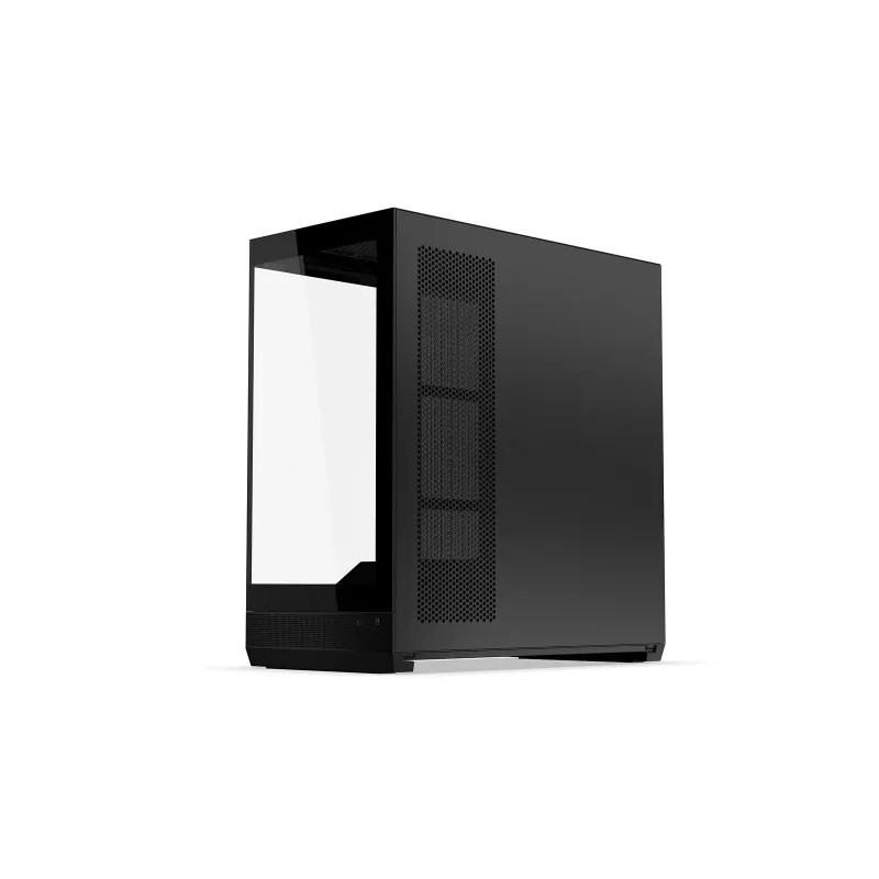ENDORFY Fishtank 6000 Flex Mid-Tower PC Case - Must, kahekordne karastatud klaas, USB-C, E-ATX, Back-Connect valmis (ilma ventilaatoriteta)
