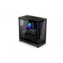 ENDORFY Fishtank 6000 Flex Mid-Tower PC Case - Must, kahekordne karastatud klaas, USB-C, E-ATX, Back-Connect valmis (ilma ventilaatoriteta)