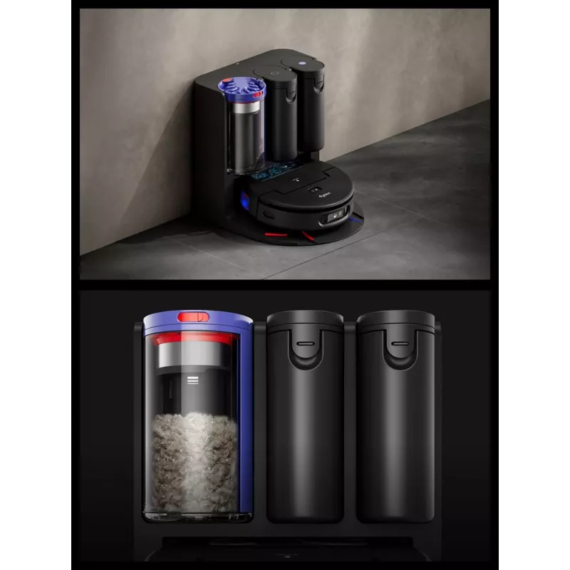Dyson Spot+Scrub Ai Wet and Dry Robot Vacuum Cleaner 586183-01 Black